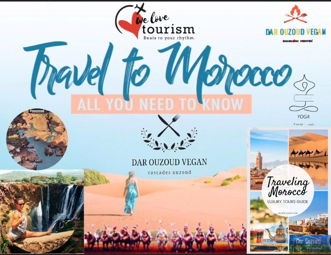 Dar Ouzoud Vegan Cascatas de Ouzoud Exterior foto